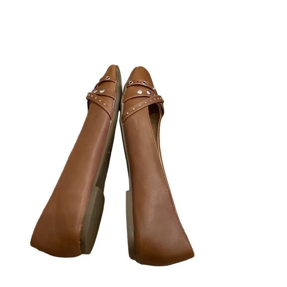 New Directions Bloom Cognac Studded Flats 8.5 - Picture 8 of 12
